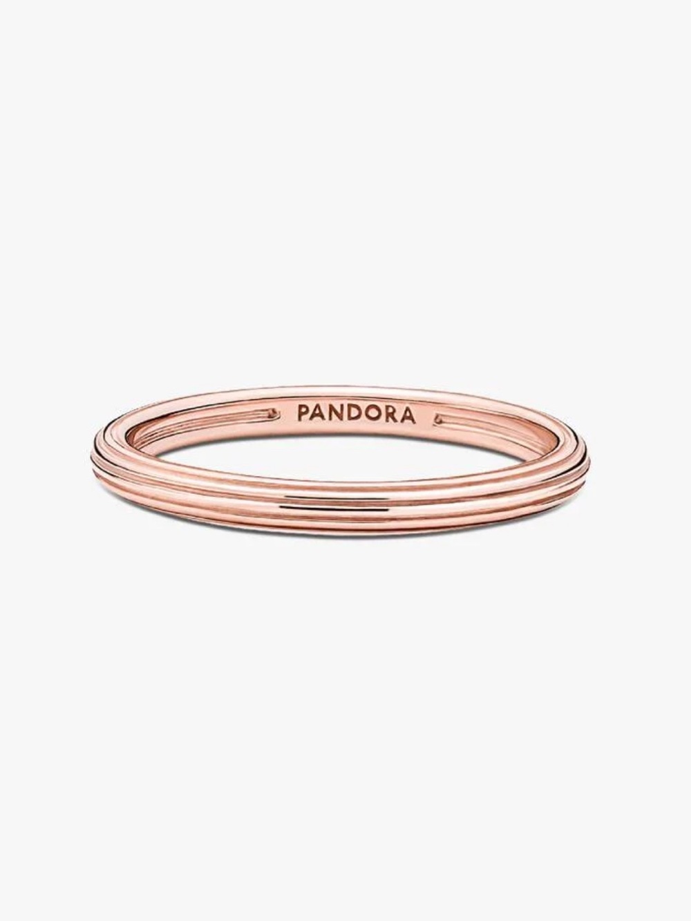 NWT Pandora Rose Gold Lined ME Ring, Size 5.25 (50)
